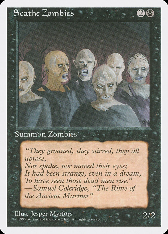 Scathe Zombies 「4ED/158」「EN」