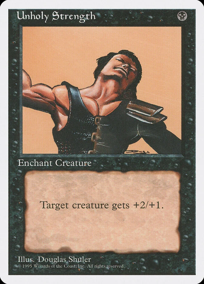 Unholy Strength 「4ED/166」「EN」