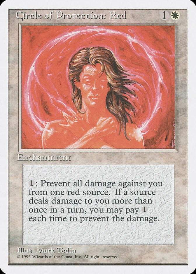 Circle of Protection: Red 「4ED/17」「EN」