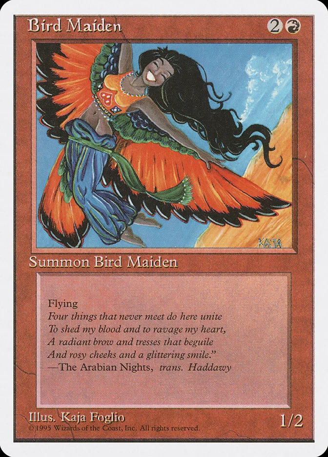 Bird Maiden 「4ED/177」「EN」
