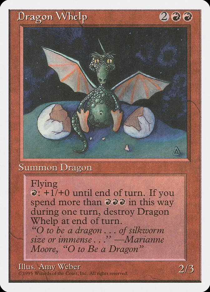 Dragon Whelp 「4ED/186」「EN」