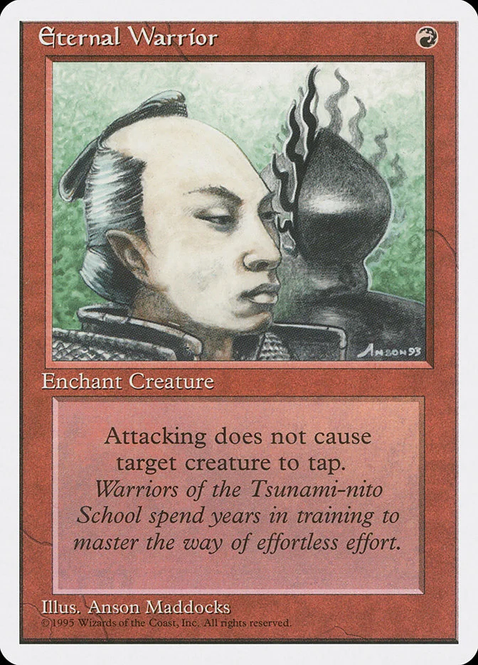 Eternal Warrior 「4ED/190」「EN」