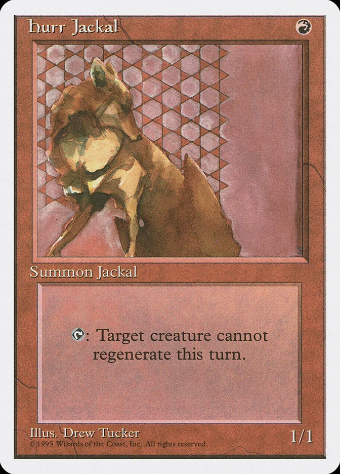 Hurr Jackal 「4ED/203」「EN」