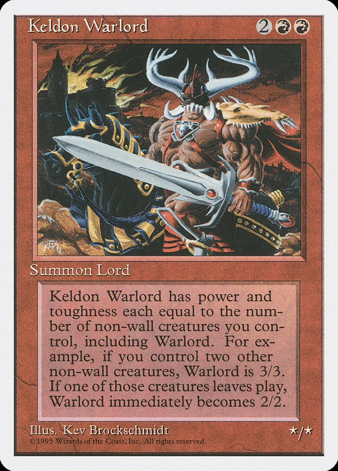 Keldon Warlord 「4ED/207」「EN」