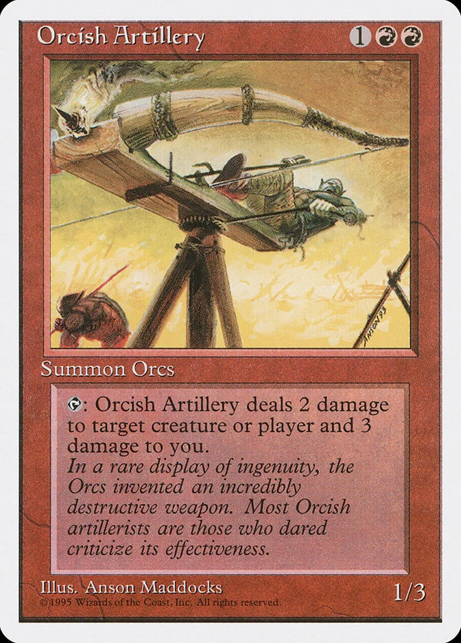 Orcish Artillery 「4ED/214」「EN」