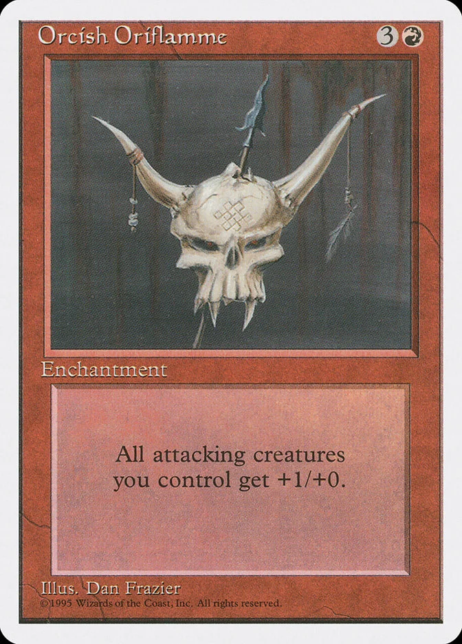 Orcish Oriflamme 「4ED/215」「EN」