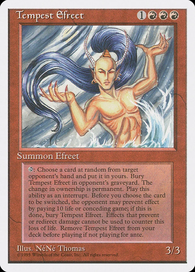 Tempest Efreet 「4ED/225」「EN」