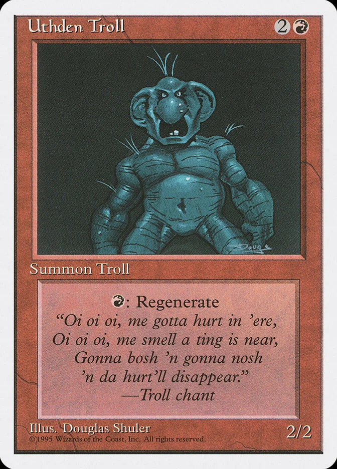 Uthden Troll 「4ED/228」「EN」