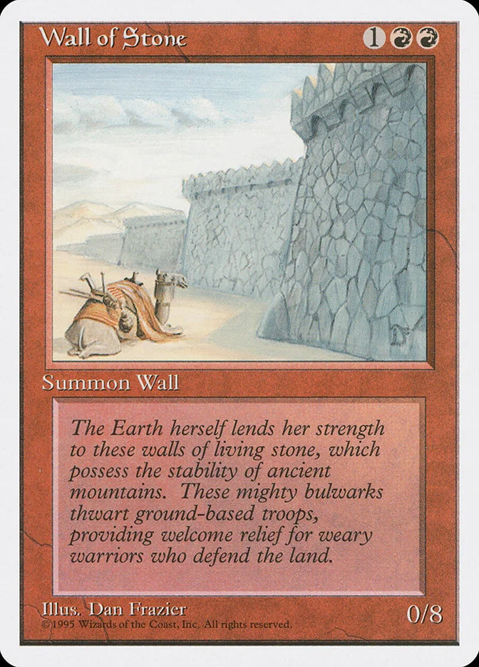 Wall of Stone 「4ED/231」「EN」
