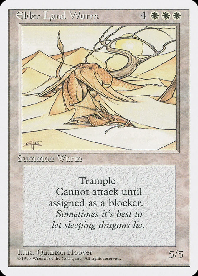 Elder Land Wurm 「4ED/24」「EN」