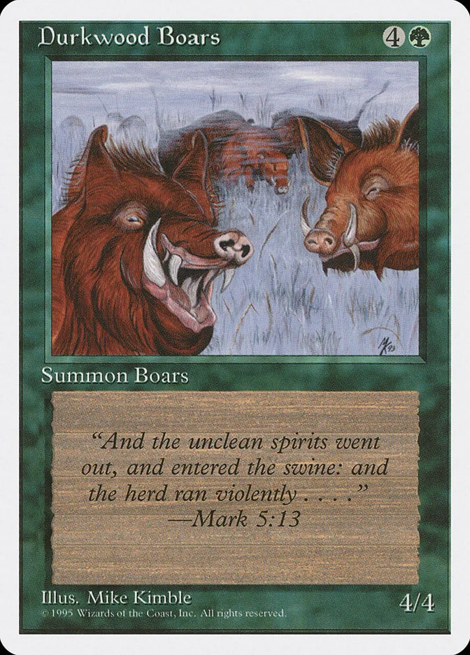 Durkwood Boars 「4ED/241」「EN」