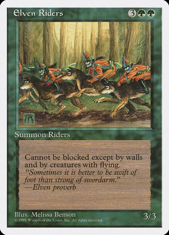Elven Riders 「4ED/242」「EN」