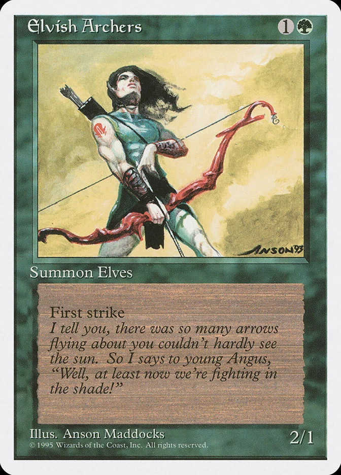 Elvish Archers 「4ED/243」「EN」