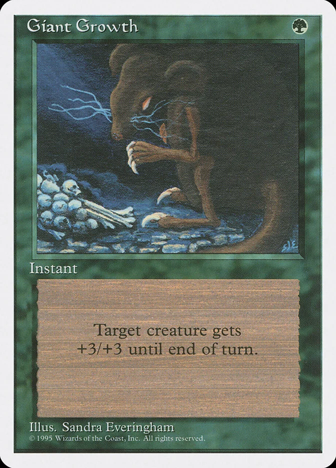 Giant Growth 「4ED/248」「EN」