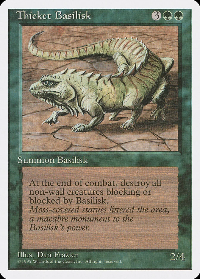 Thicket Basilisk 「4ED/274」「EN」