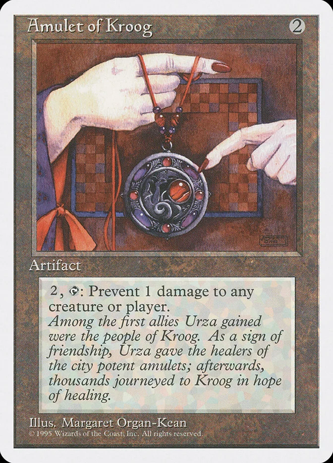 Amulet of Kroog 「4ED/293」「EN」