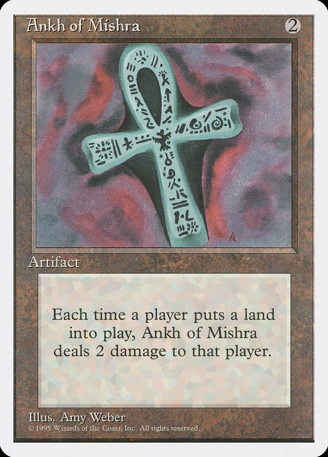 Ankh of Mishra 「4ED/294」「EN」
