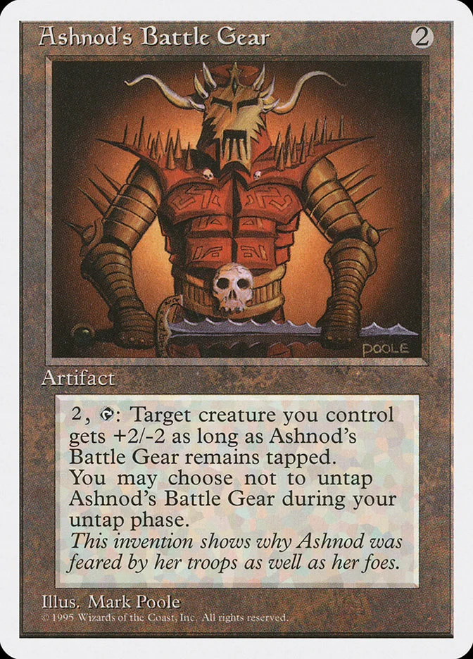 Ashnod's Battle Gear 「4ED/296」「EN」