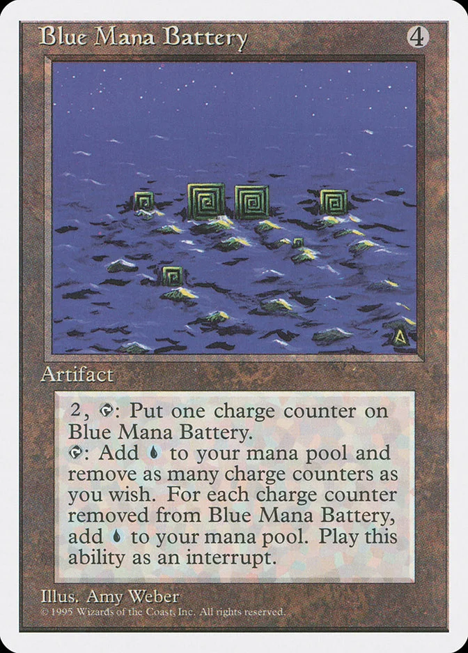 Blue Mana Battery 「4ED/300」「EN」