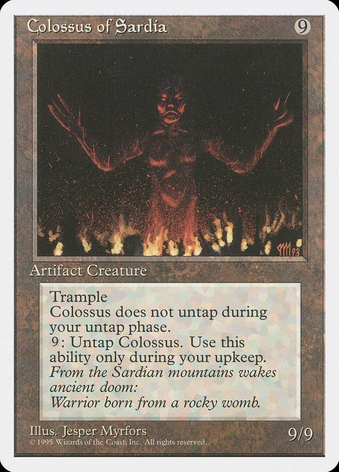 Colossus of Sardia 「4ED/308」「EN」