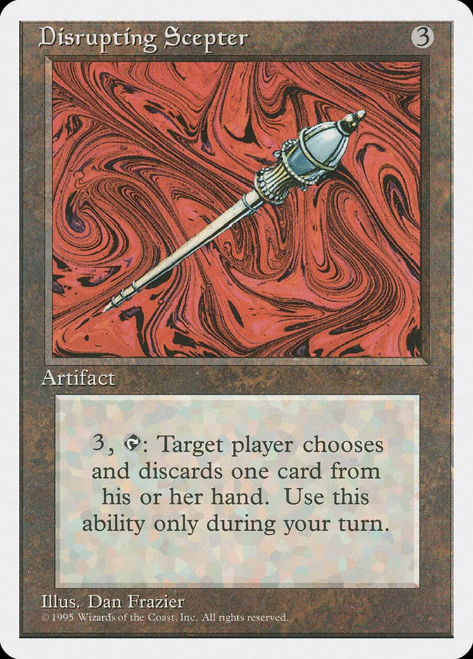 Disrupting Scepter 「4ED/316」「EN」