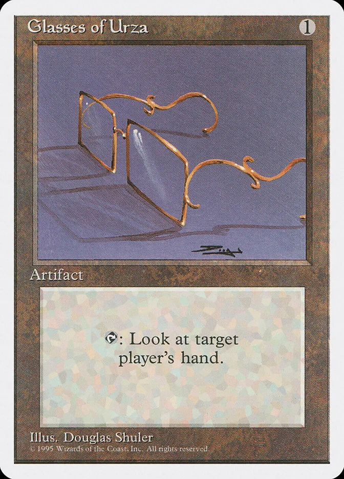 Glasses of Urza 「4ED/321」「EN」