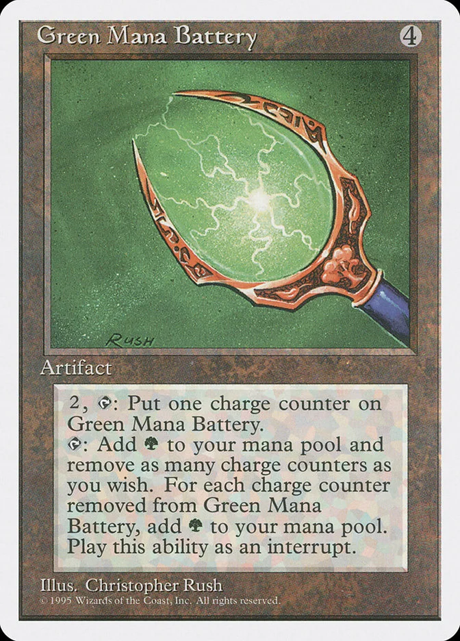 Green Mana Battery 「4ED/323」「EN」