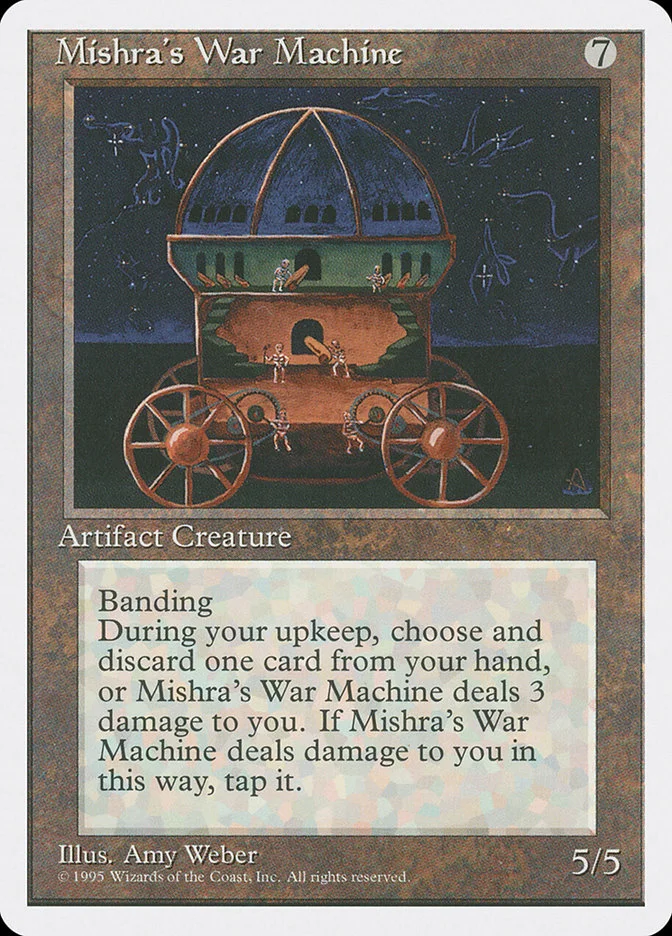 Mishra's War Machine 「4ED/337」「EN」