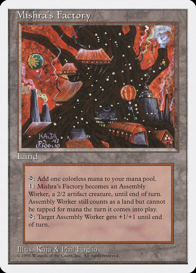 Mishra's Factory 「4ED/361」「EN」
