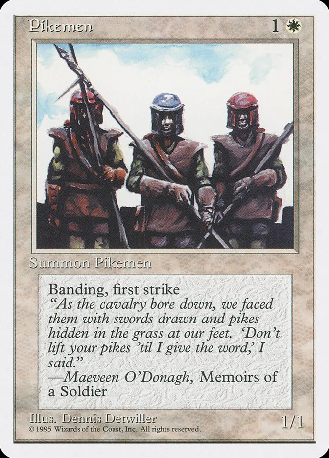 Pikemen 「4ED/42」「EN」