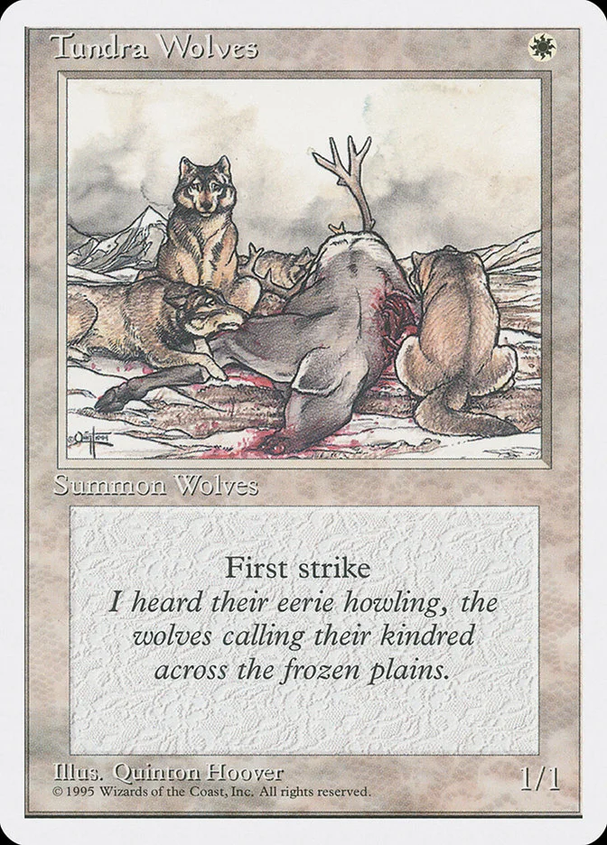 Tundra Wolves 「4ED/53」「EN」