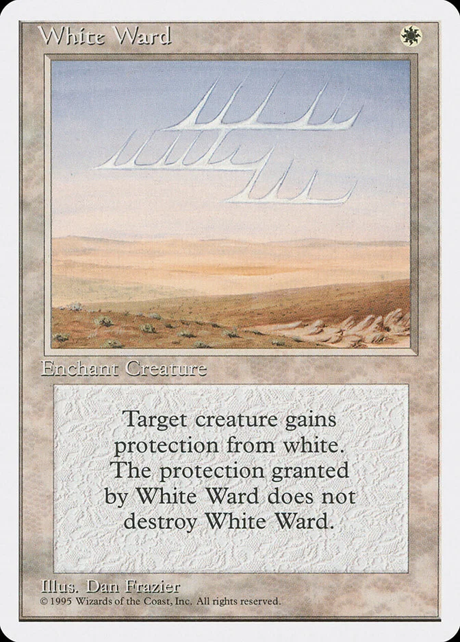 White Ward 「4ED/57」「EN」