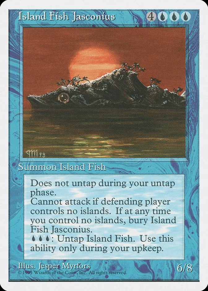 Island Fish Jasconius 「4ED/78」「EN」