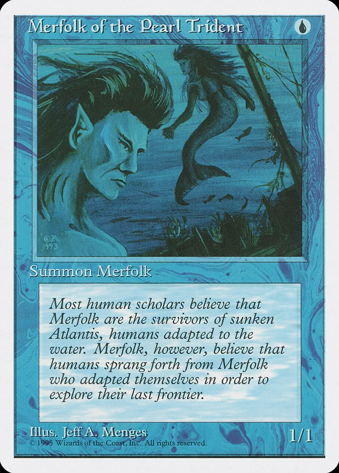 Merfolk of the Pearl Trident 「4ED/86」「EN」