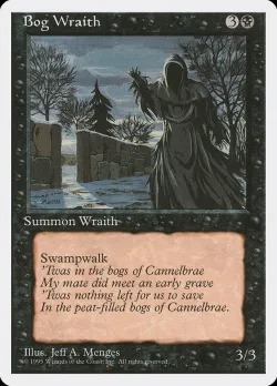 Bog Wraith #124 · Magic: The Gathering