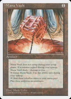 Mana Vault 「4ED/334」「EN」
