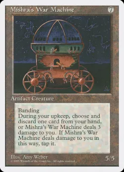 Mishra's War Machine 「4ED/337」「EN」