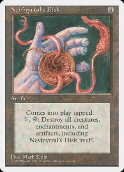 Nevinyrral's Disk 「4ED/338」「EN」