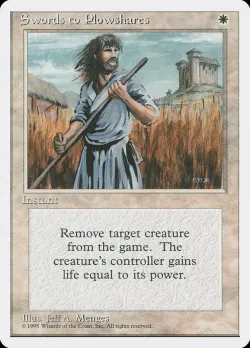 Swords to Plowshares #52 · Magic: The Gathering