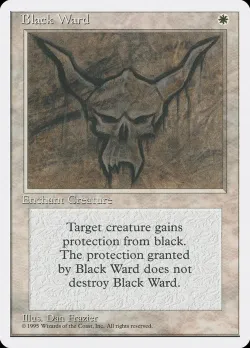 Black Ward #8 · Magic: The Gathering