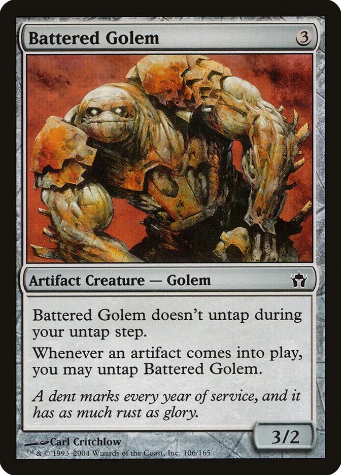 Battered Golem 「5DN/106」「EN」