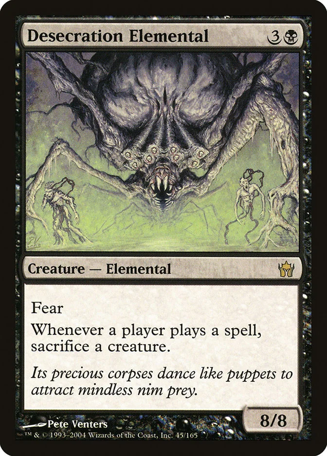 Desecration Elemental 「5DN/45」「EN」