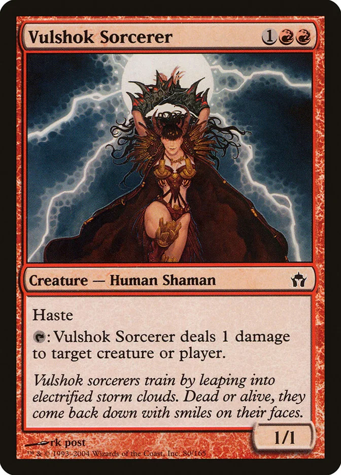Vulshok Sorcerer 「5DN/80」「EN」