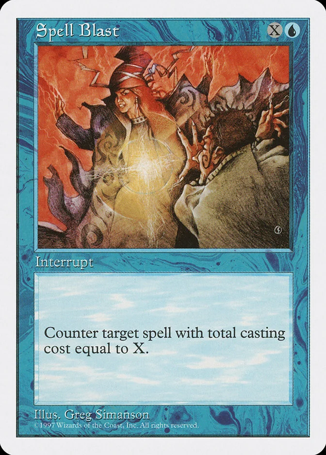Spell Blast 「5ED/126」「EN」