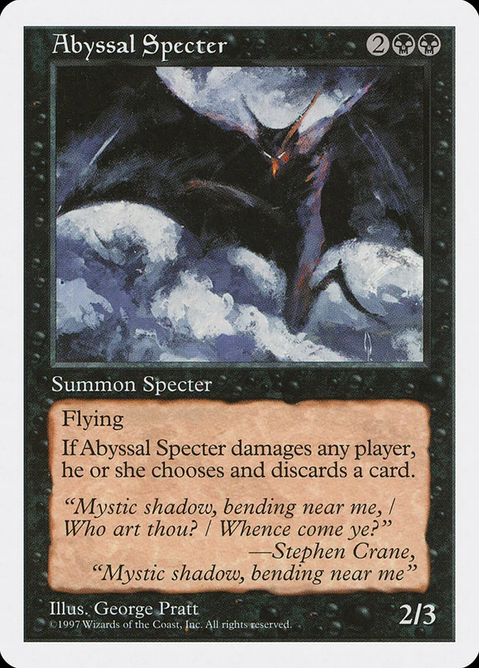 Abyssal Specter 「5ED/139」「EN」