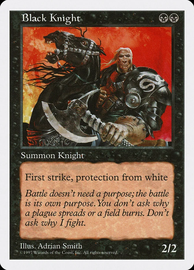 Black Knight 「5ED/143」「EN」