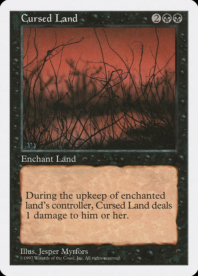Cursed Land 「5ED/152」「EN」