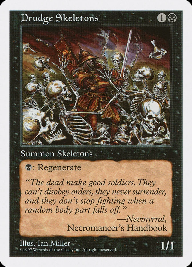 Drudge Skeletons 「5ED/157」「EN」