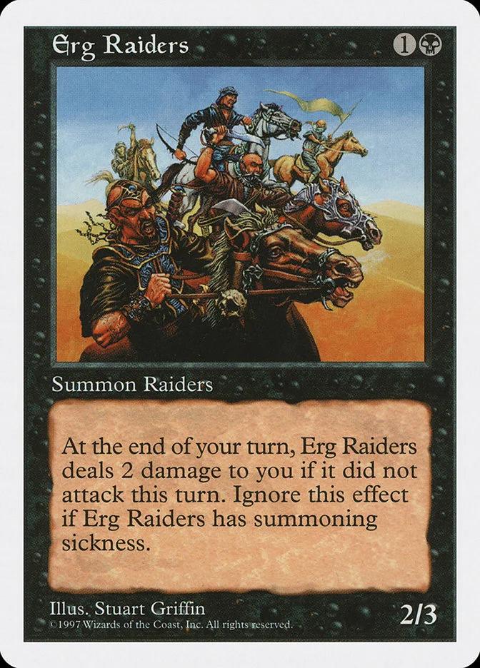 Erg Raiders 「5ED/158」「EN」