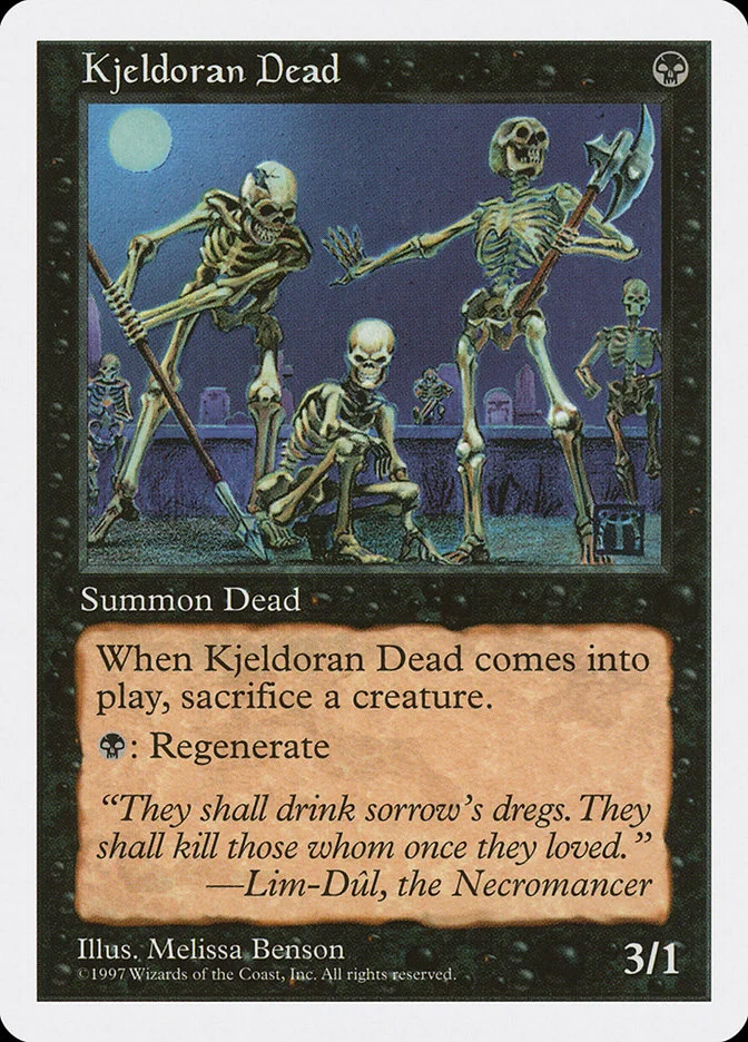 Kjeldoran Dead 「5ED/170」「EN」